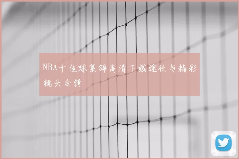 NBA十佳球集锦高清下载途径与精彩镜头合辑
