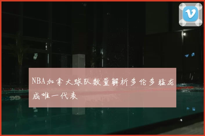 NBA加拿大球队数量解析多伦多猛龙成唯一代表