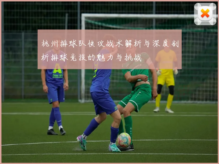 杭州排球队快攻战术解析与深度剖析排球竞技的魅力与挑战